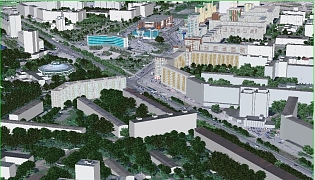 Построение цифровой картографической основы и высокоточных трехмерных моделей городов
